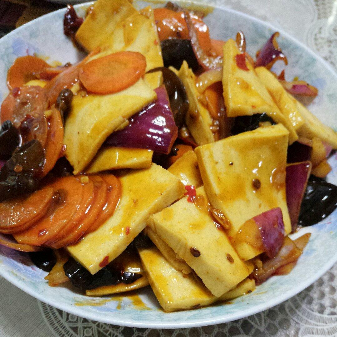 鱼香千页豆腐