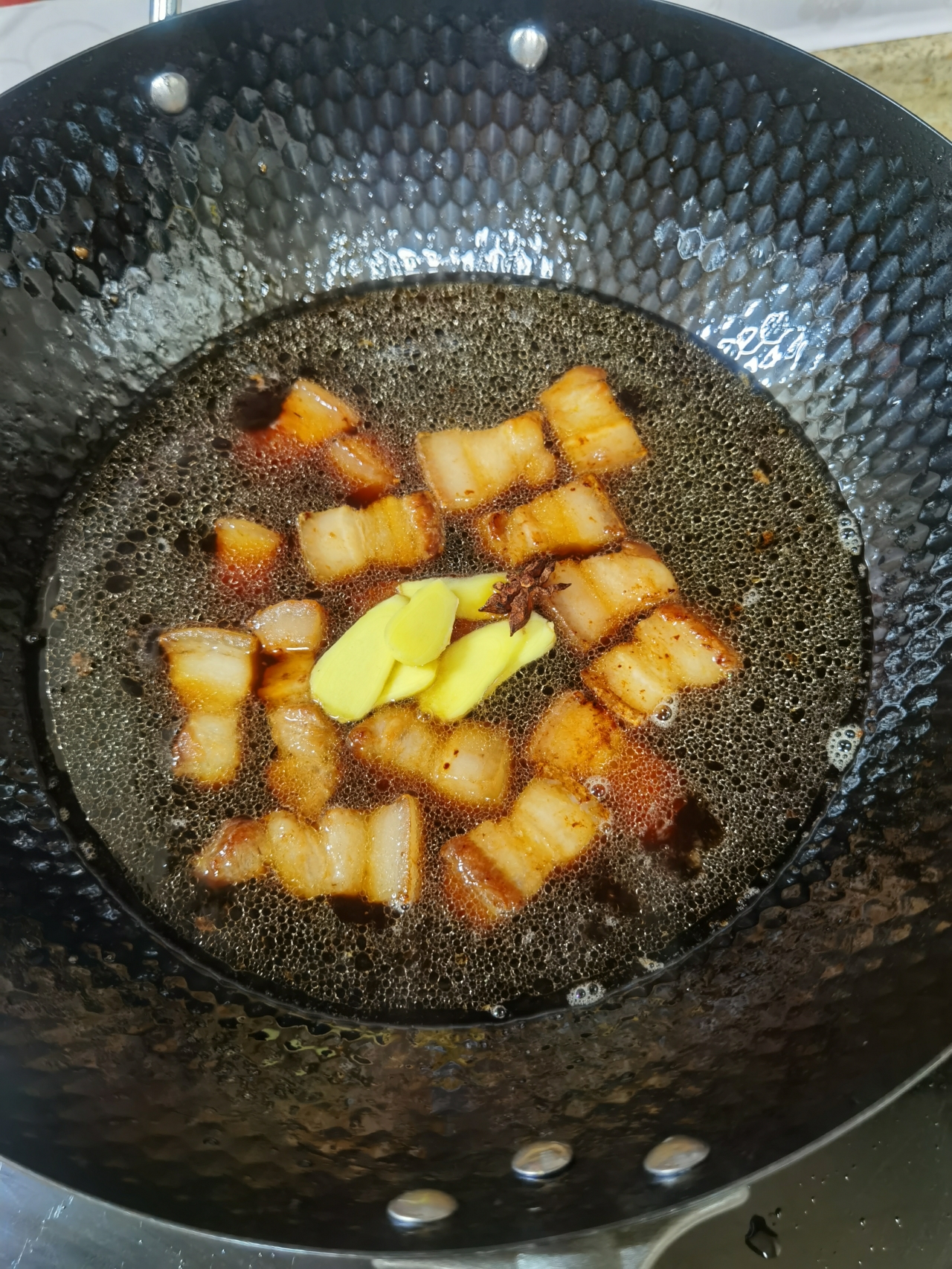 干扁豆炖五花肉的做法 步骤8