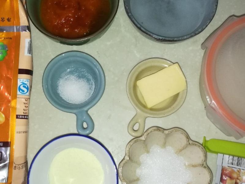 纯奶手撕吐司的做法 步骤1