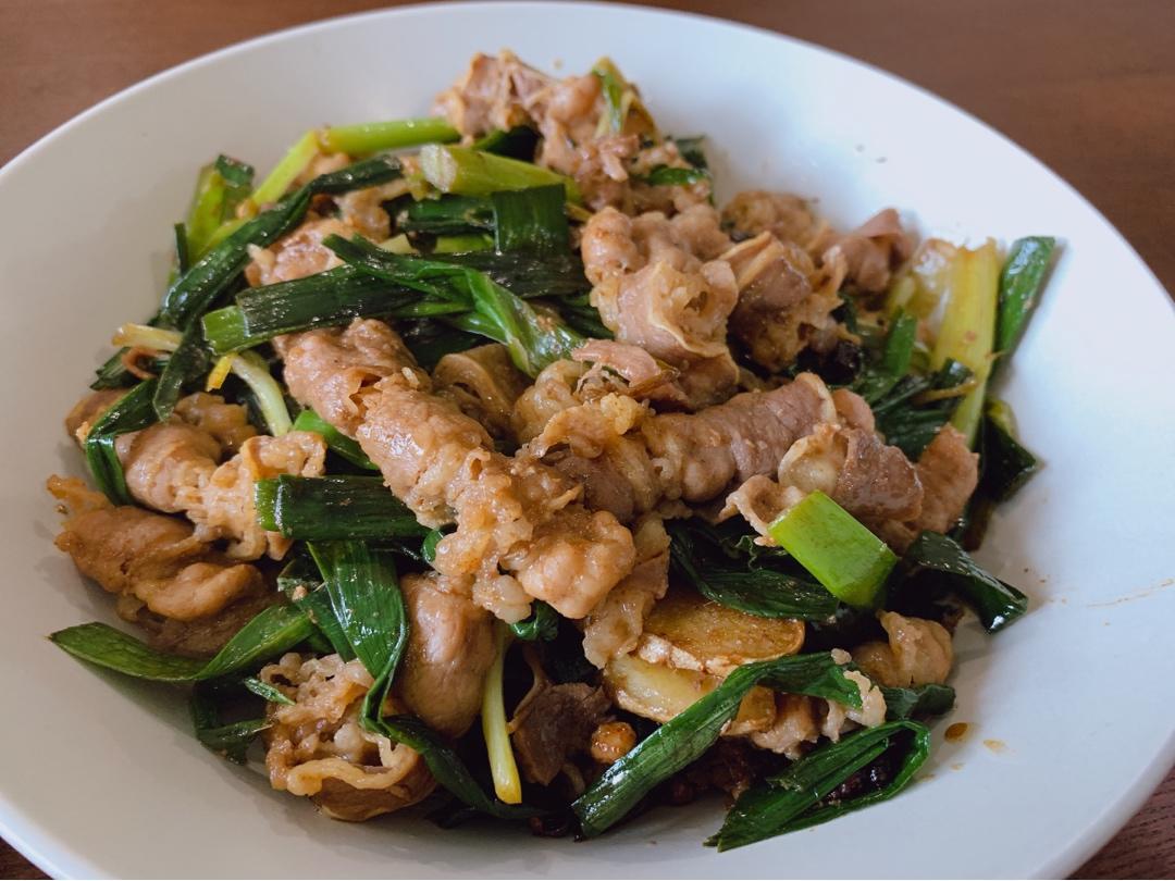 孜然葱爆肥牛 超级下饭菜（少油版 ）