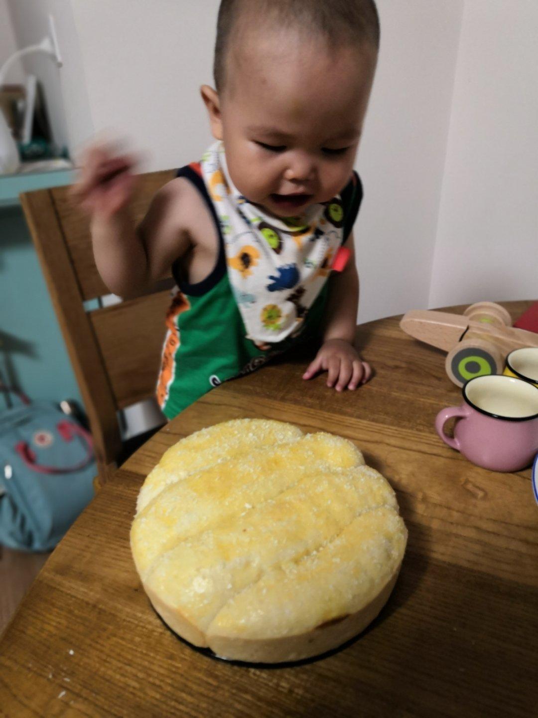 蒸面包(普通面粉、简单快手、一次发酵、低糖少油不上火、非常适合小宝宝吃)