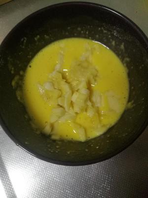 宝宝香蕉鸡蛋饼的做法 步骤2
