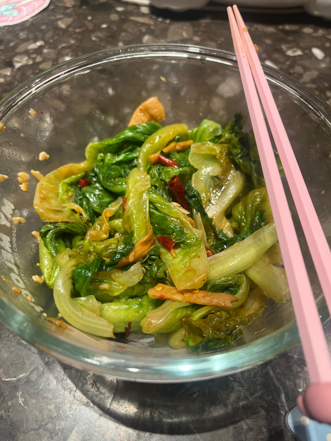 凉拌生菜