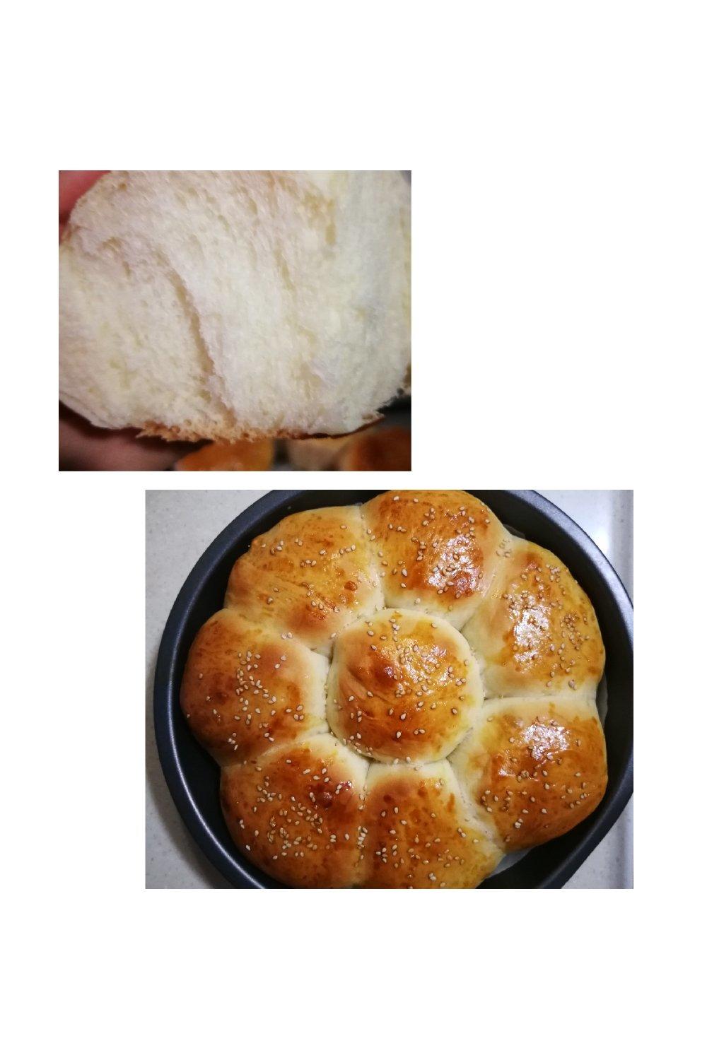 酸奶花朵面包（橄榄油版）