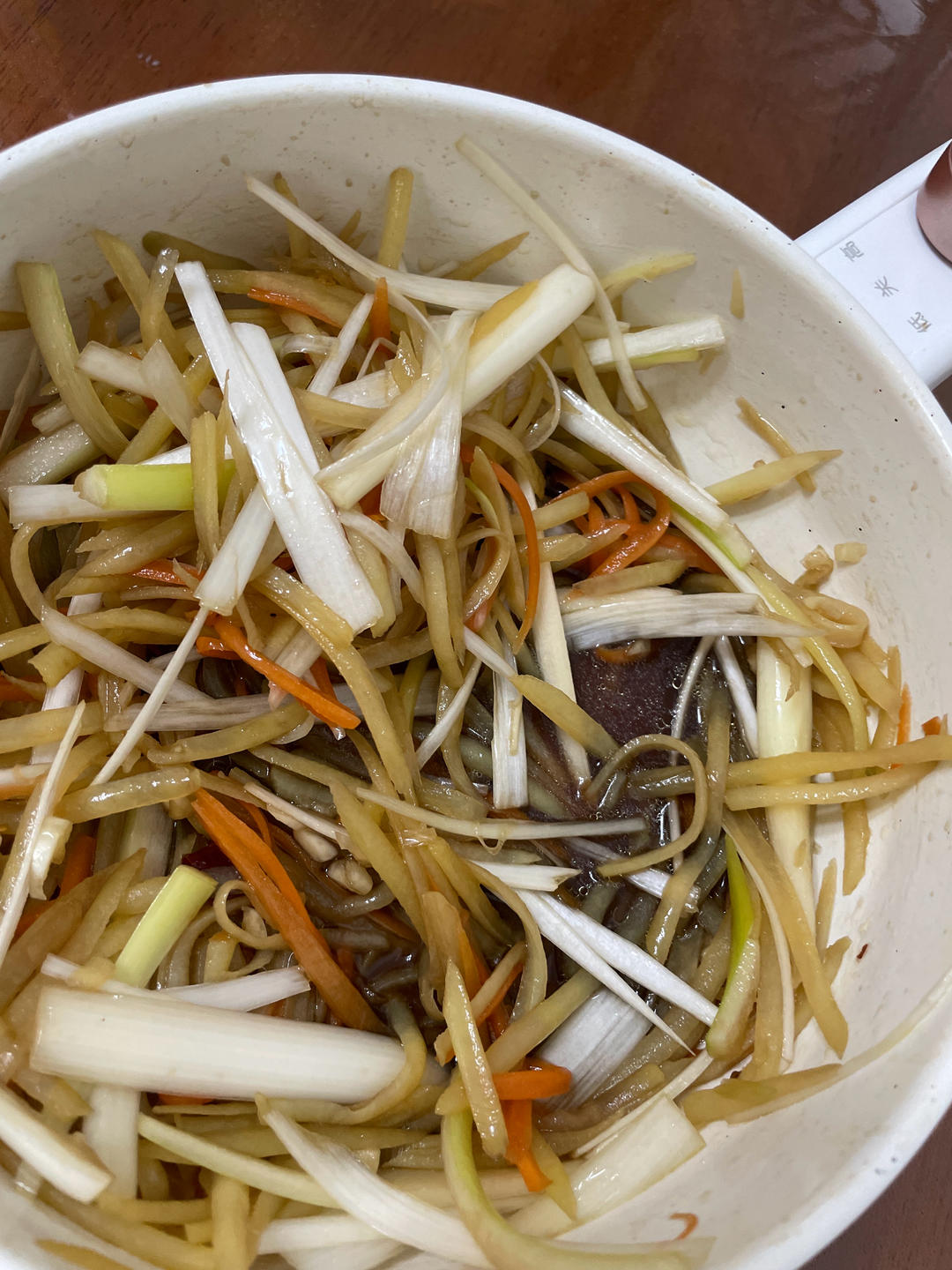 🔥一人食|懒人家常凉菜 爽口凉拌土豆丝