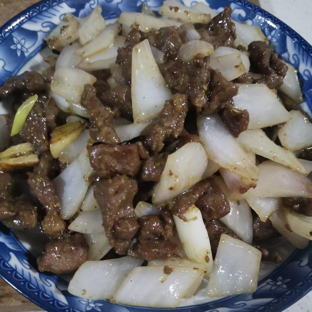 孜然羊肉粒
