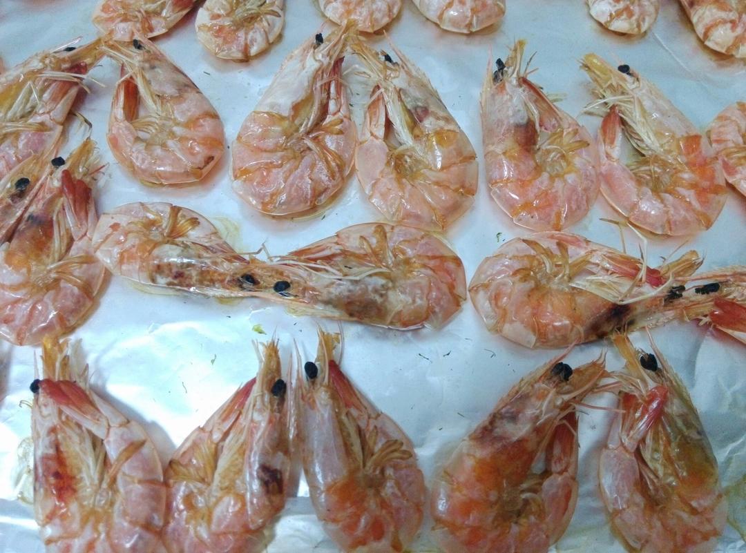 烤虾干