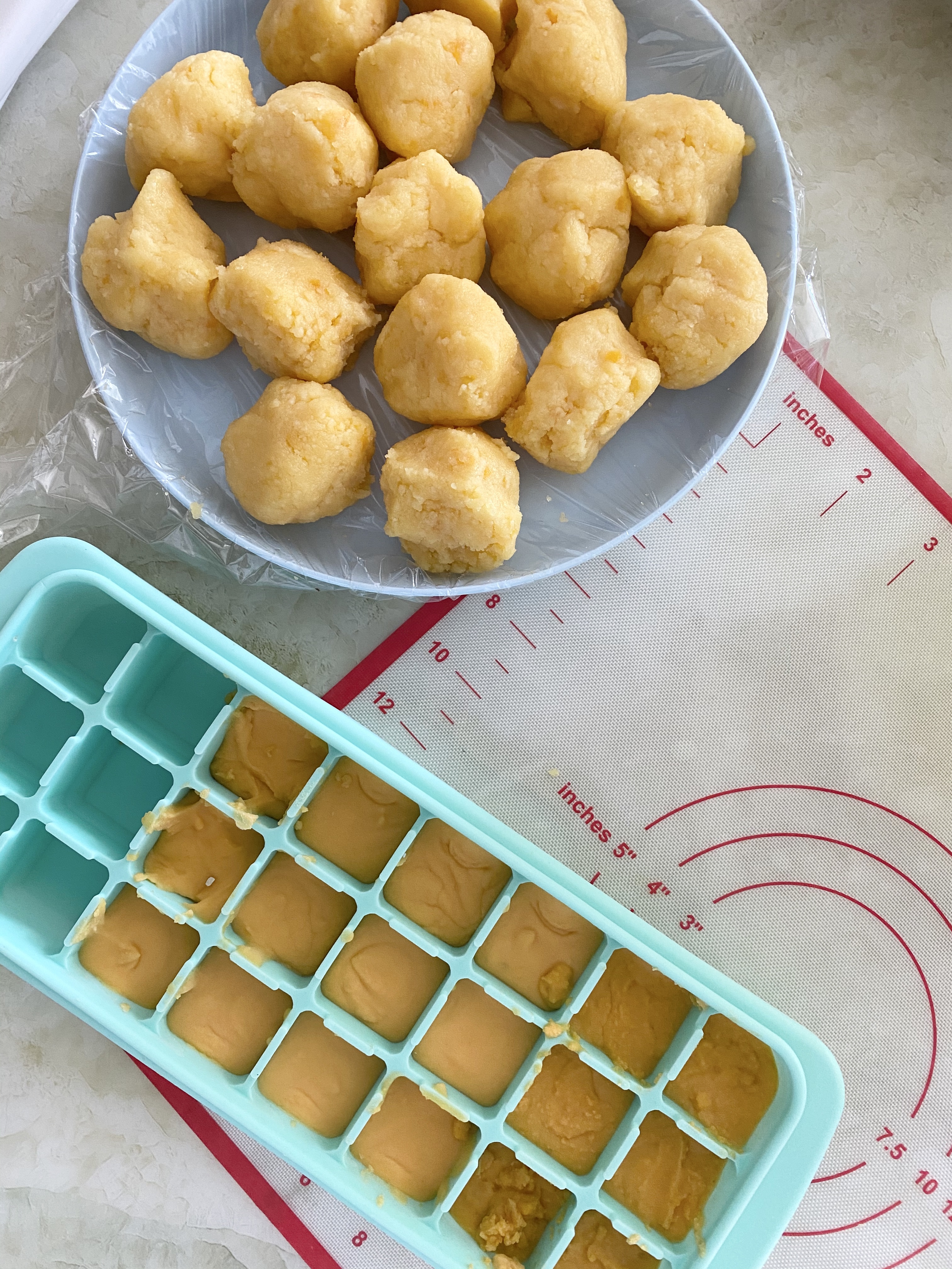 最最简单的做法，最简单的材料-奶黄流心月饼🥮的做法 步骤28