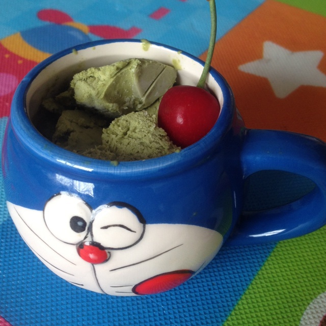 日式抹茶冰淇淋