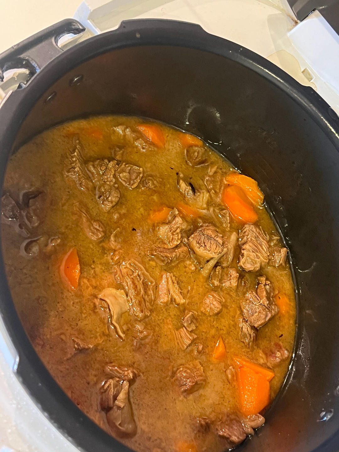 胡萝卜炖牛肉