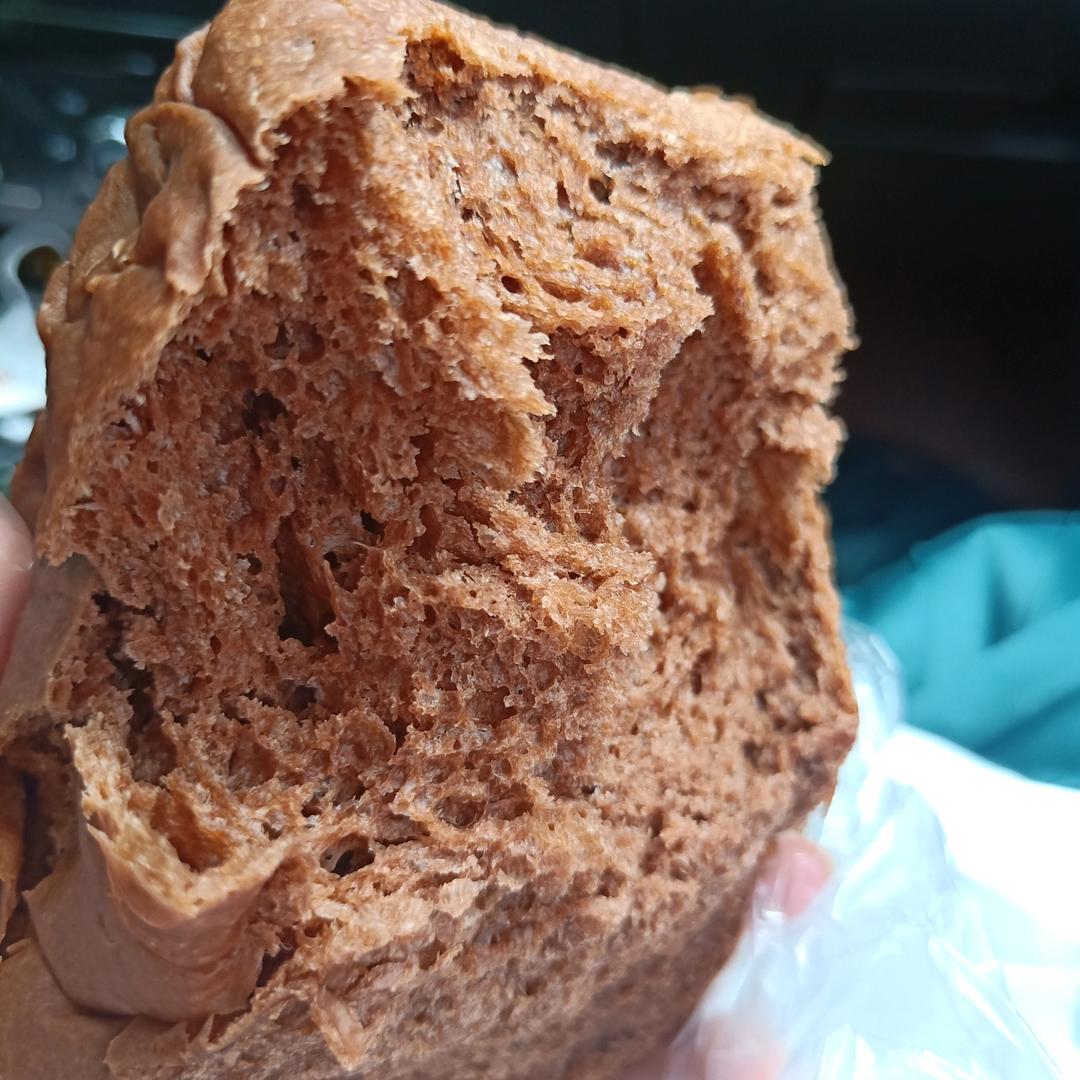 可可吐司，直接法也超柔软超拉丝~