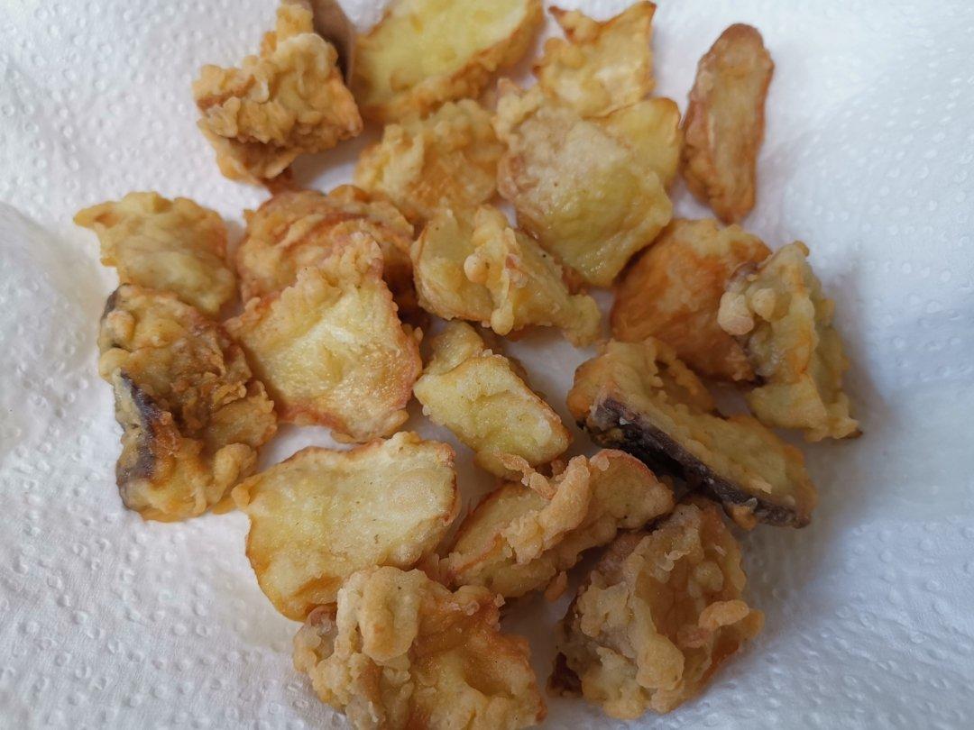 feggari做的干炸杏鲍菇
