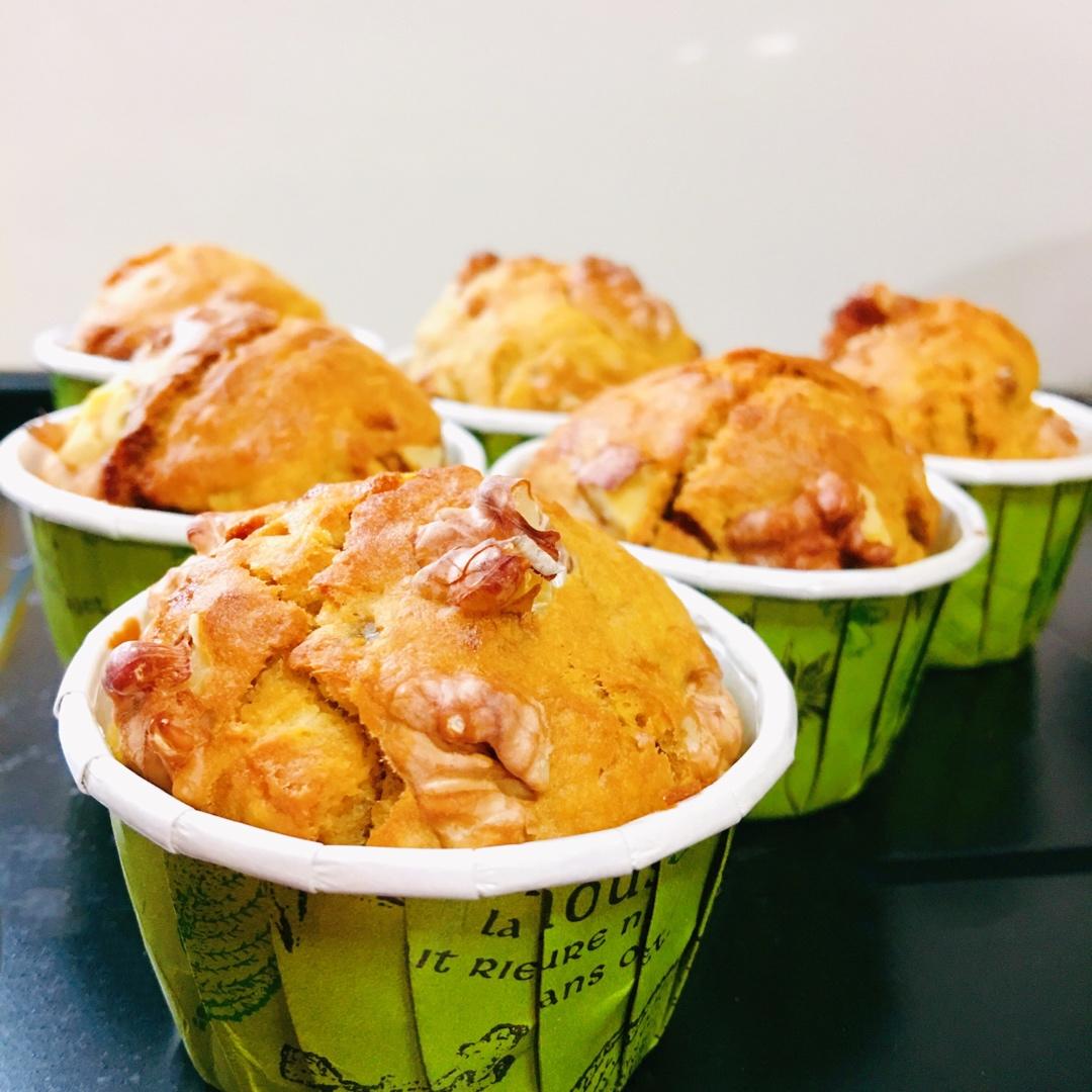 香蕉核桃麦芬 （超级湿润）