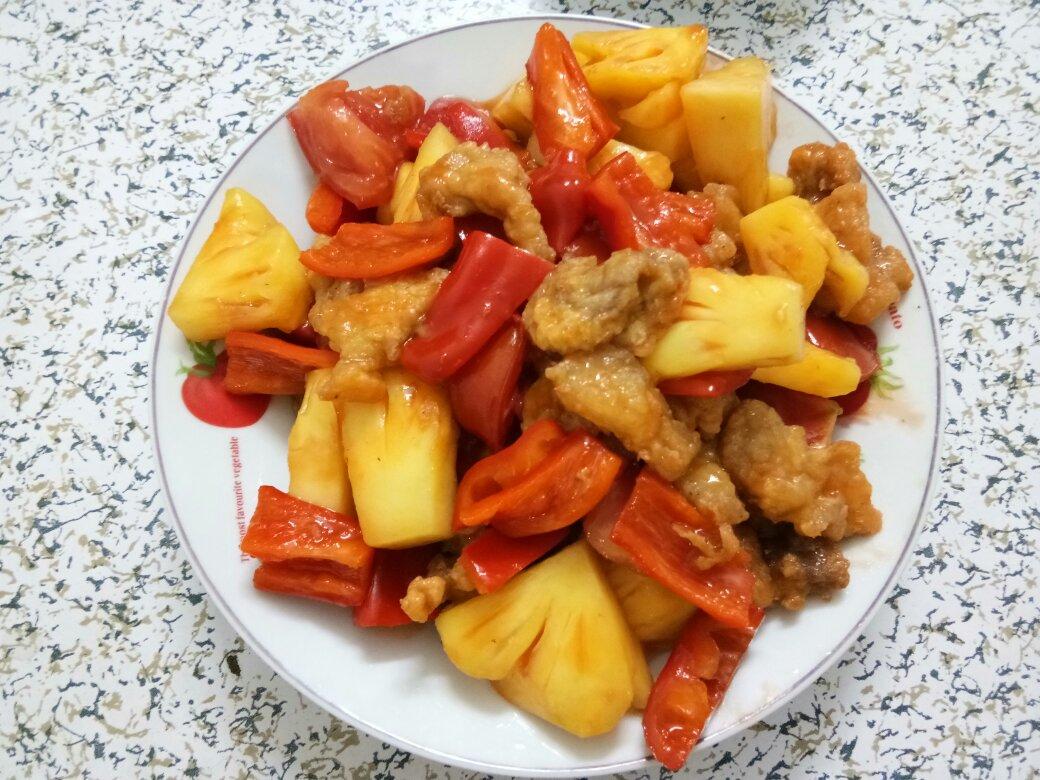 菠萝咕噜肉