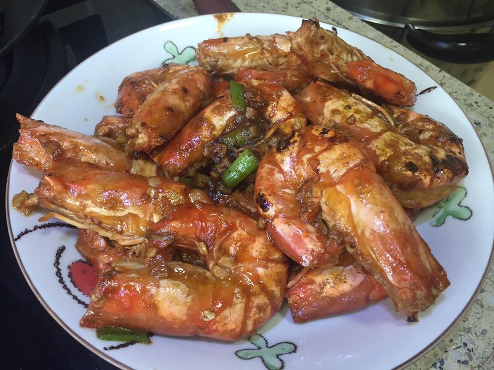 油焖大虾