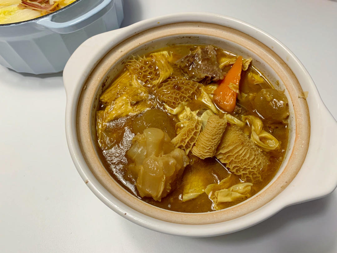 曼食慢语丨2021年夜饭-咖喱牛杂煲