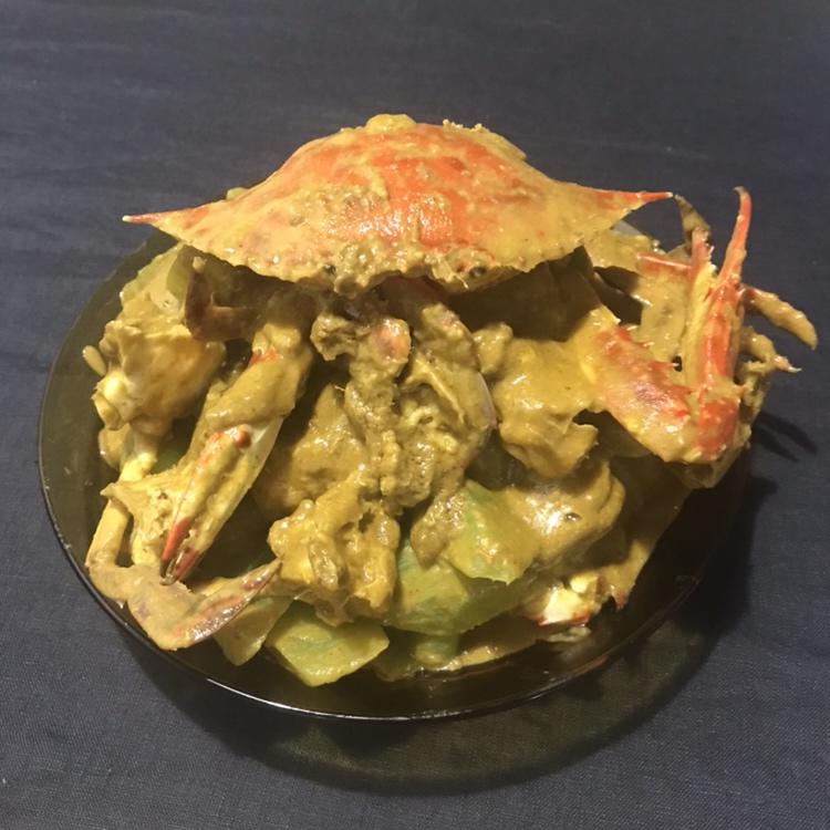 椰浆咖喱蟹
