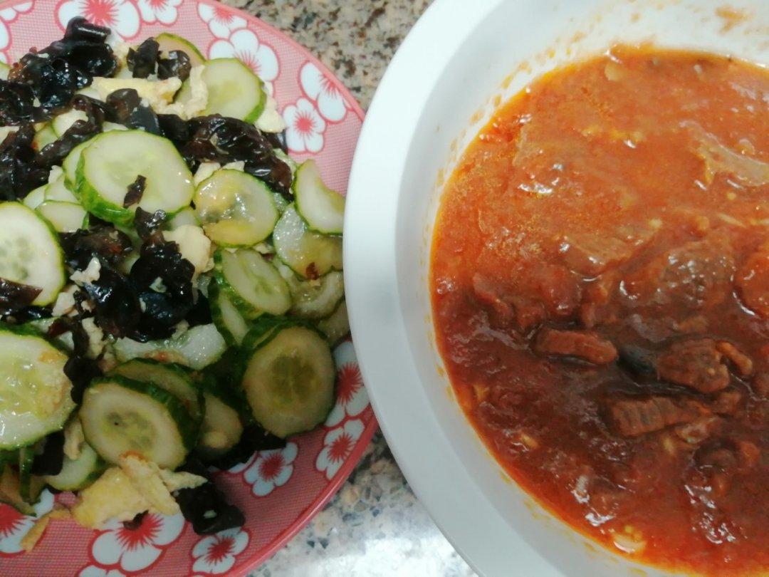 黄瓜木耳炒鸡蛋