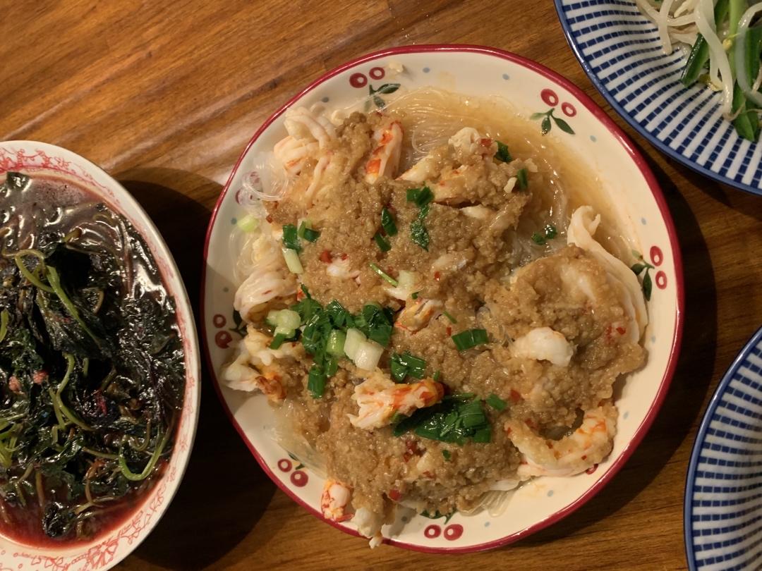 蒜蓉粉丝开背虾