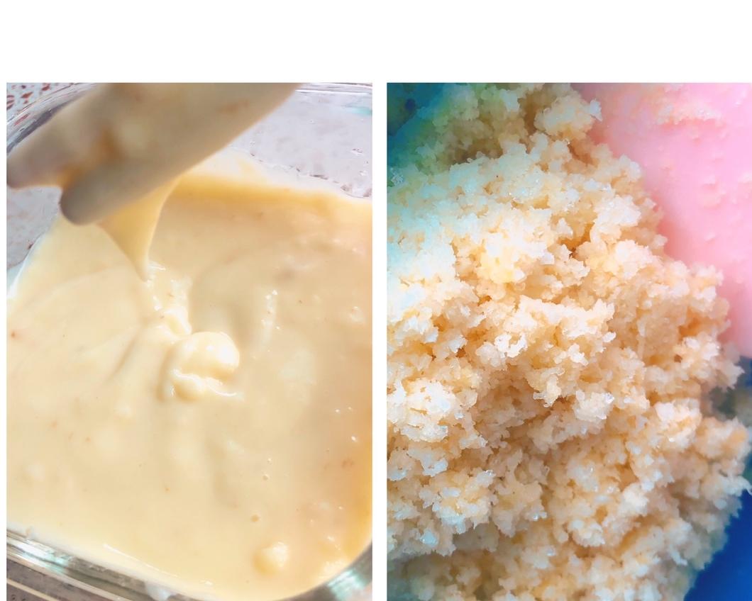 减脂甜点必备~无油蛋奶沙拉酱&无油椰蓉的做法