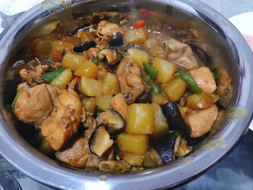 土豆黄焖鸡