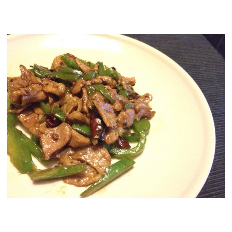 青椒肉片