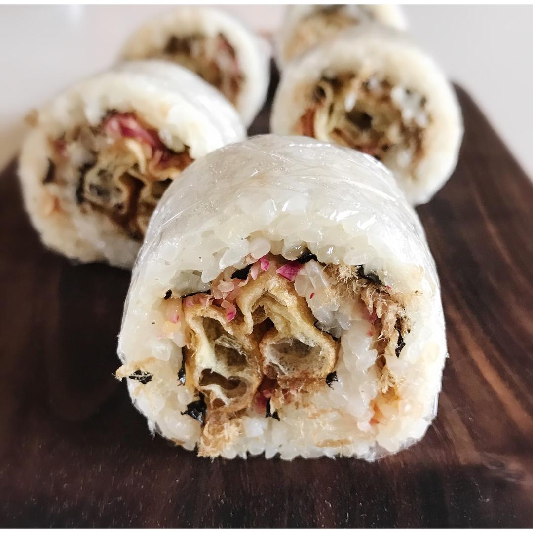 金桔子yy做的糯米油条糍饭团