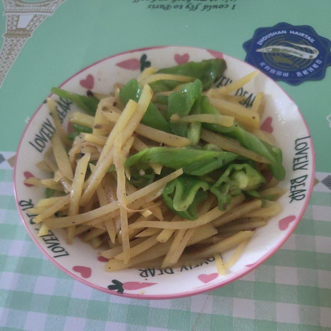 青椒土豆丝