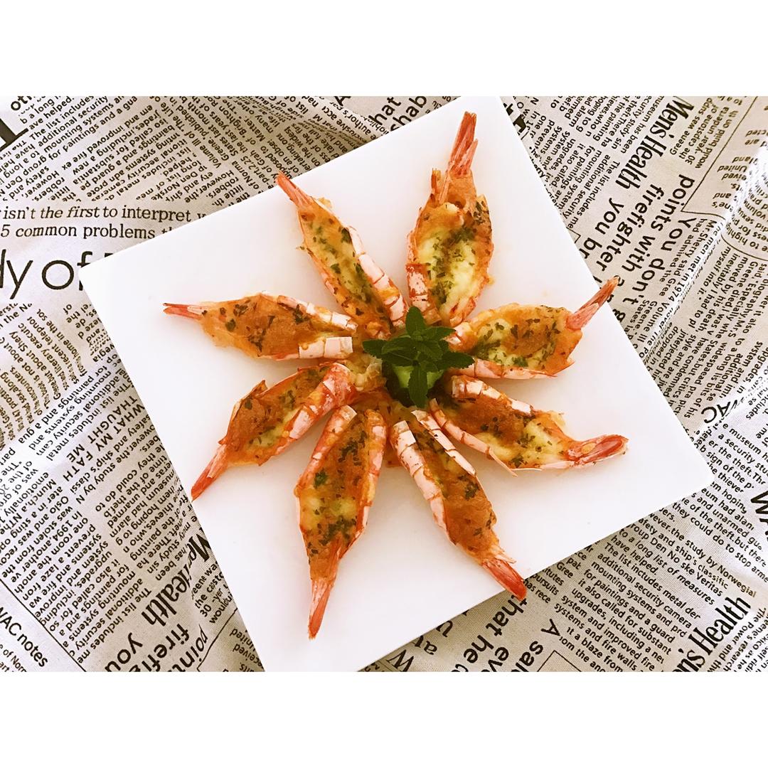 芝士焗大虾
