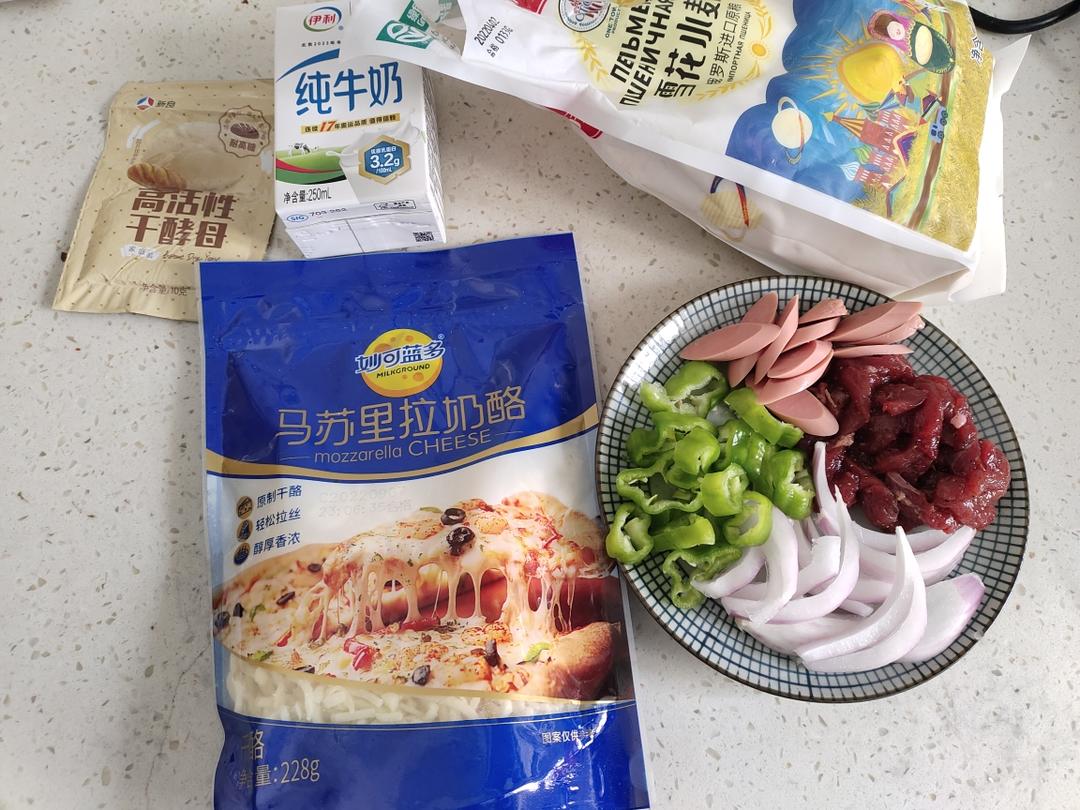 纯奶手撕吐司的做法 步骤1