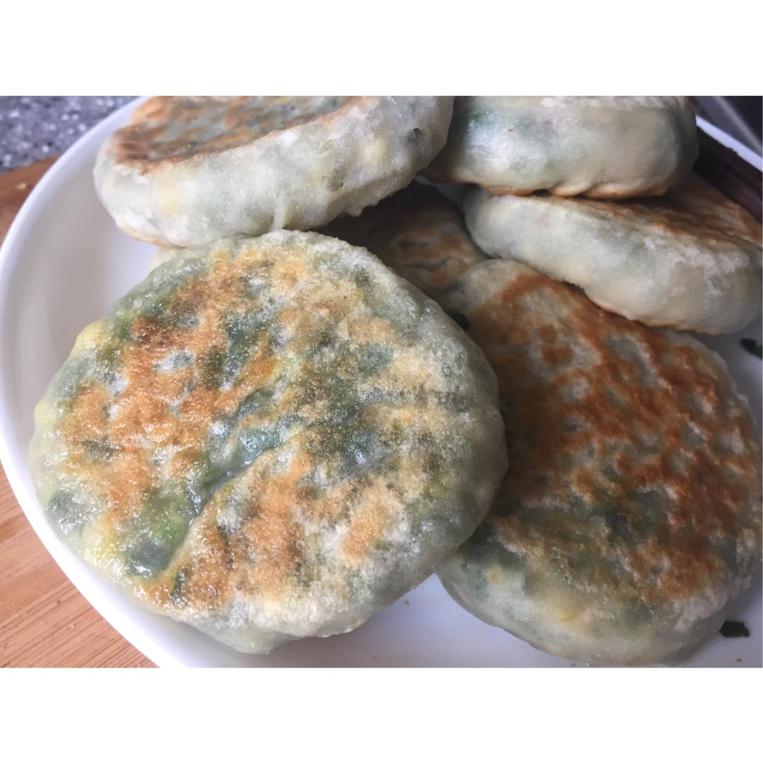 薄皮韭菜饼