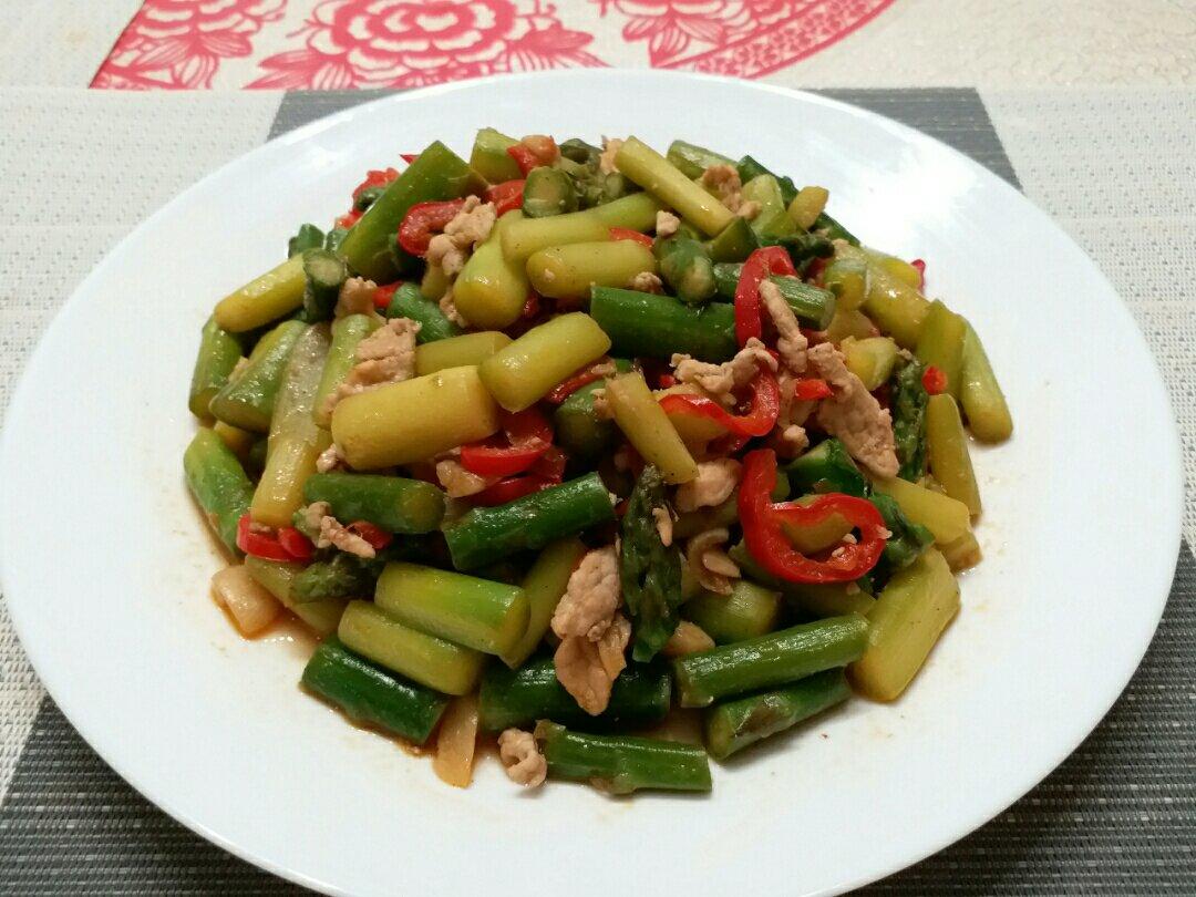 芦笋炒肉