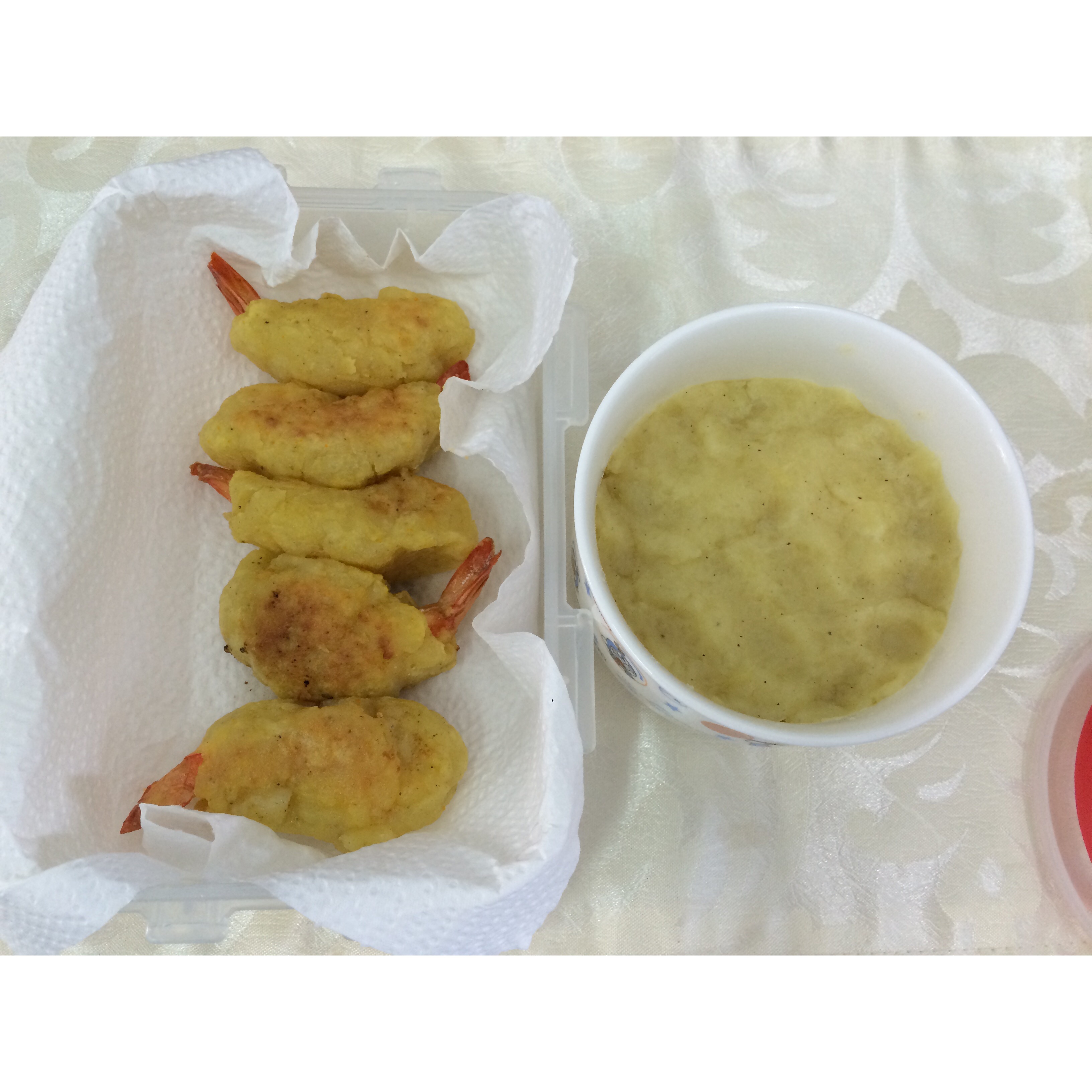 鲜虾可乐饼