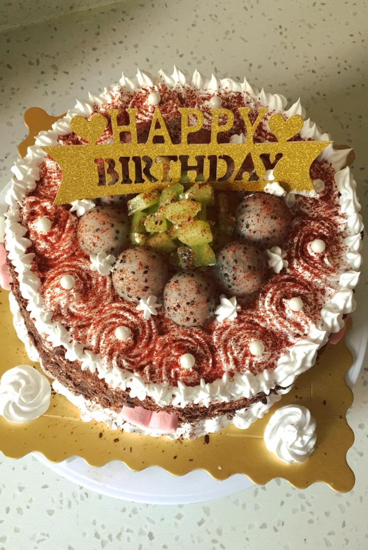 红丝绒裸蛋糕（戚风）