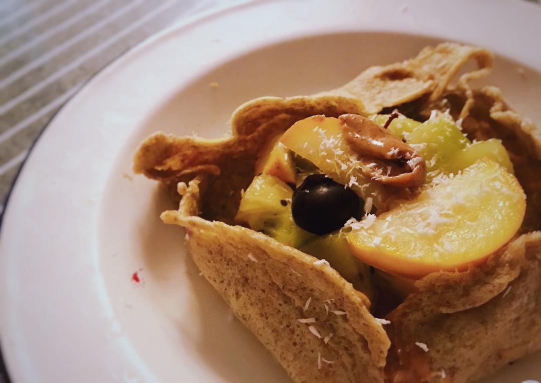 健康法式早餐-火腿奶酪荞麦格雷饼 Galette (仿魔都网红款)
