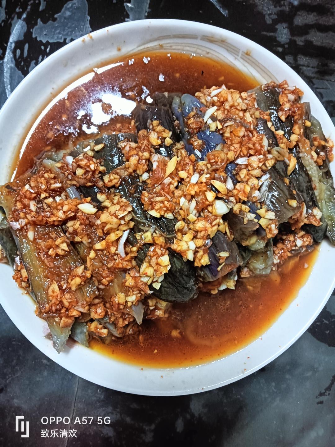 蒜香蒸茄子