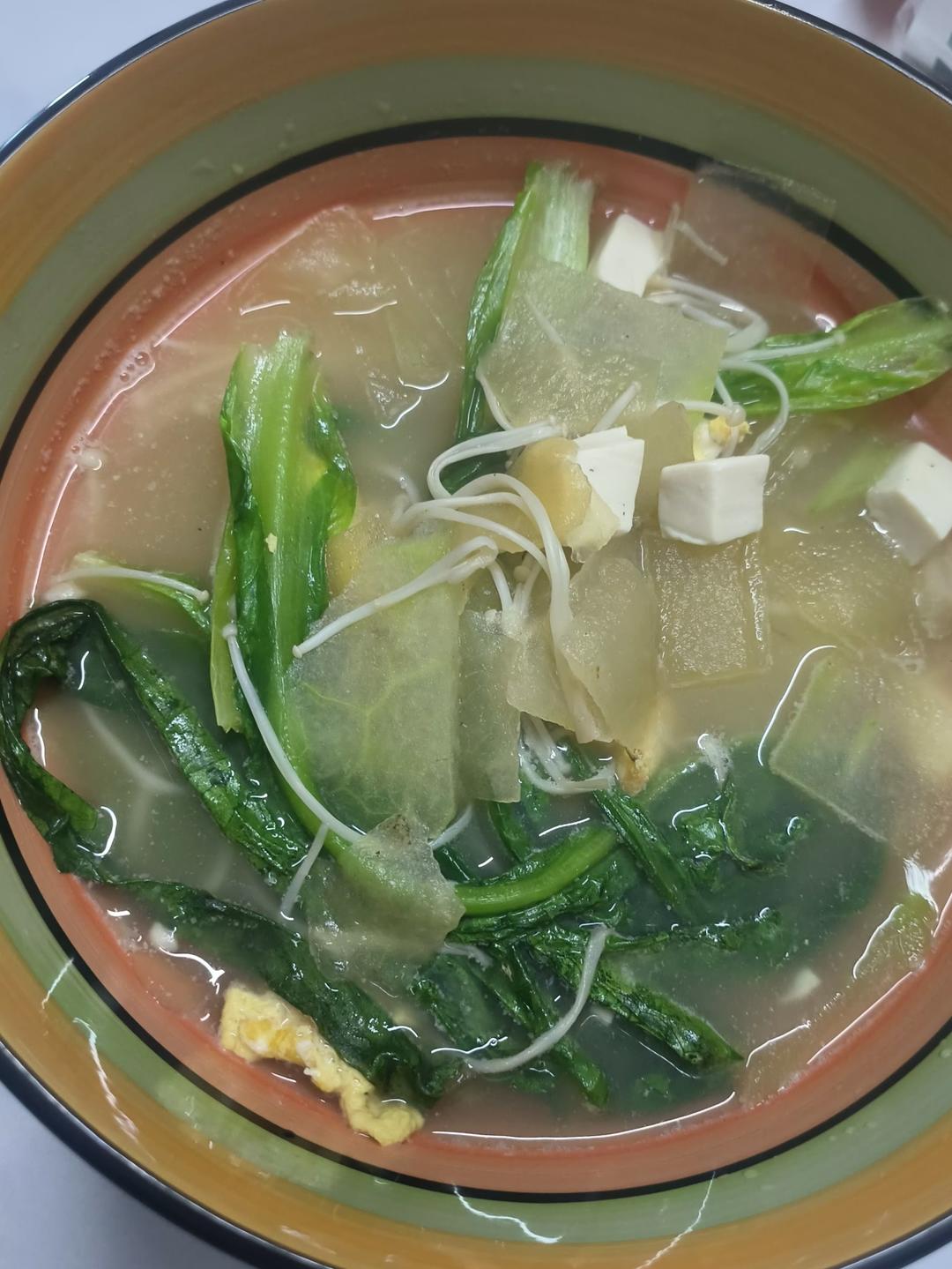 冬瓜金针菇汤