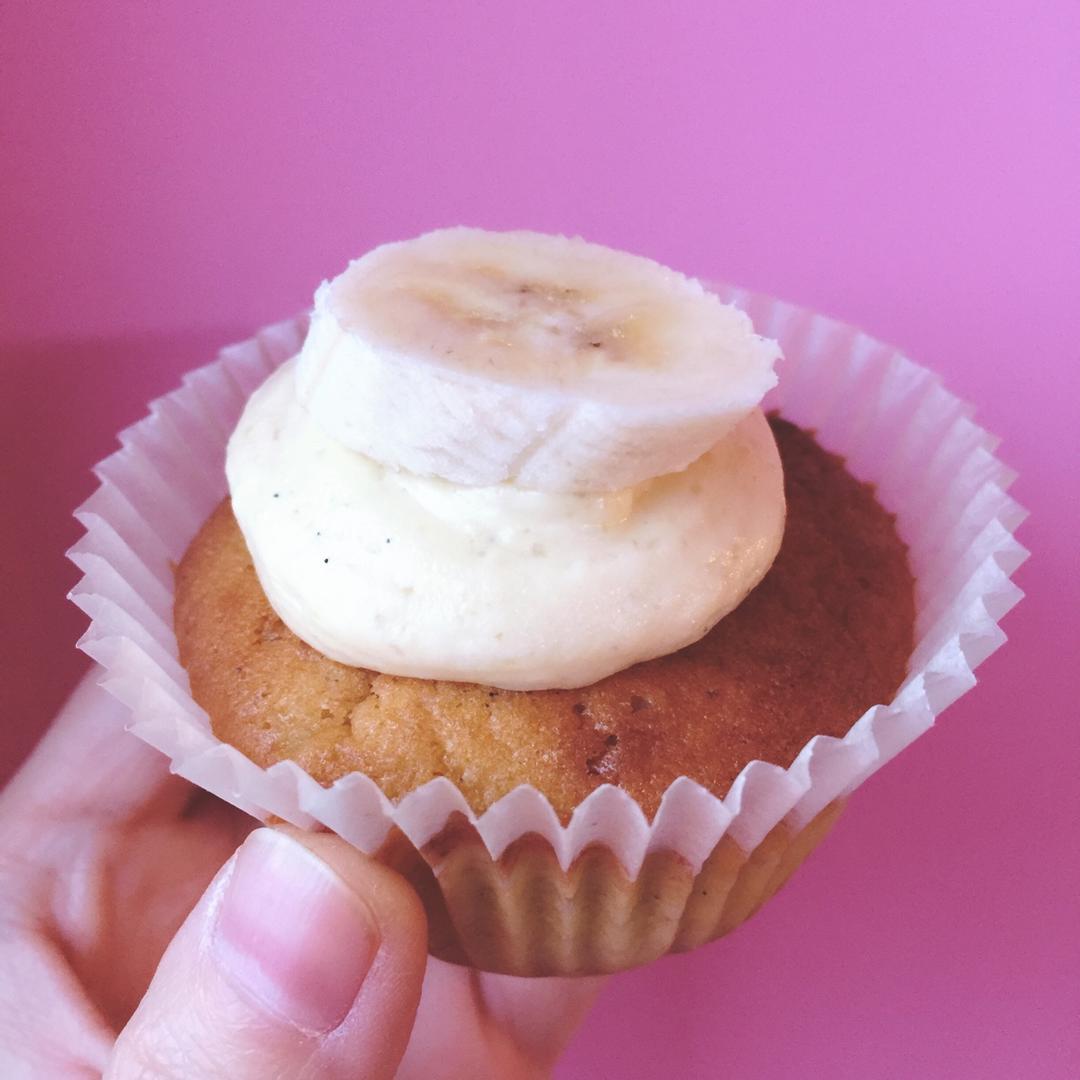 【曼食慢语】香蕉杯子蛋糕