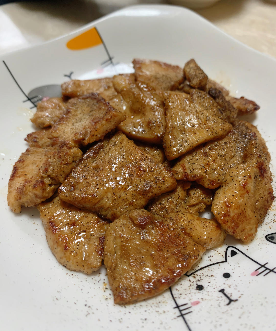 香煎鸡胸肉