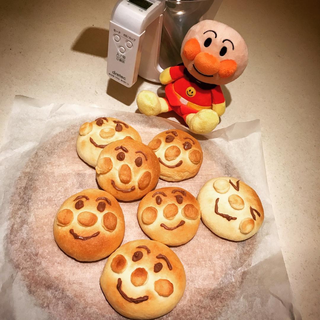 ichigomeme做的面包超人豆沙包