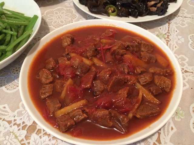 番茄牛腩煲