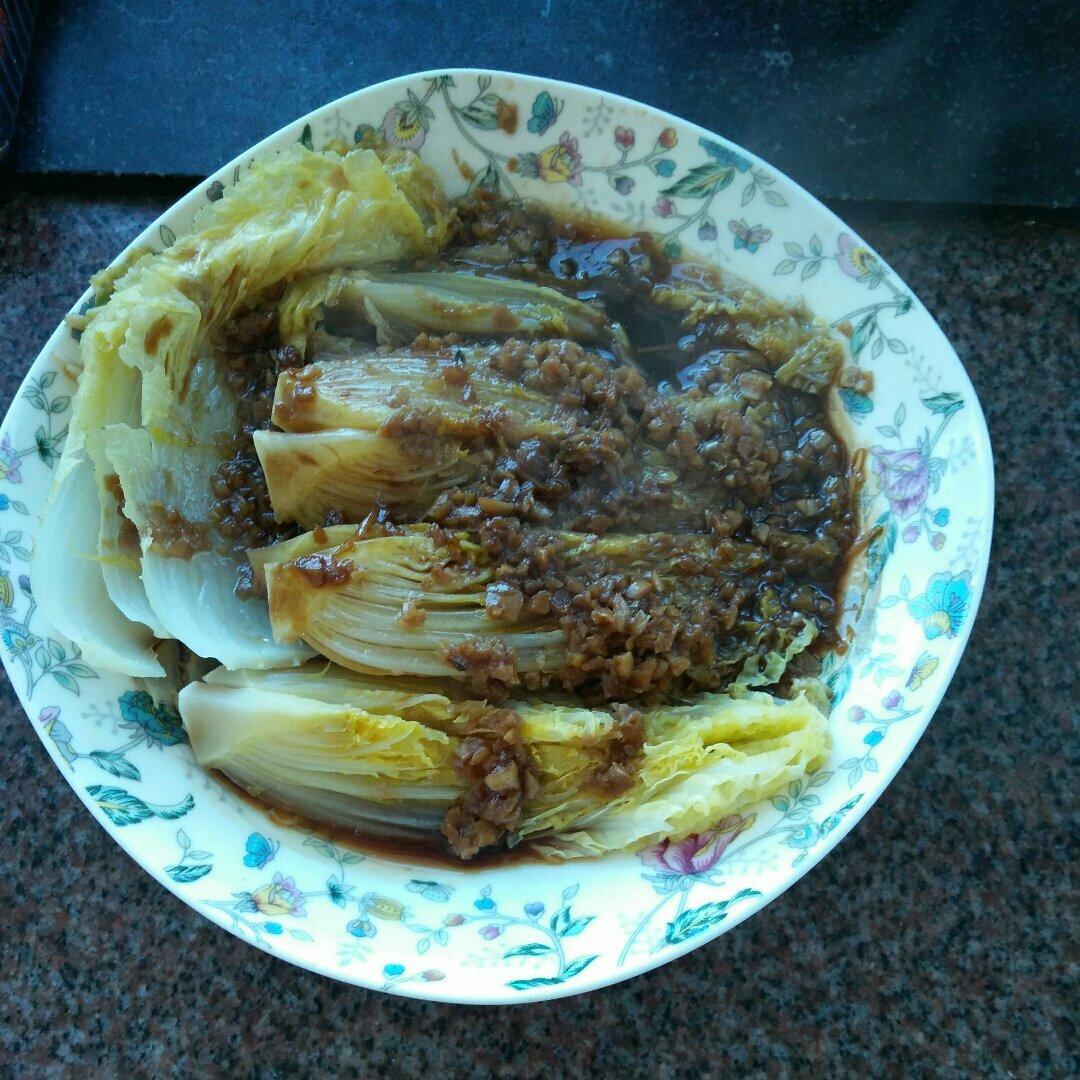 蒜蓉粉丝蒸娃娃菜