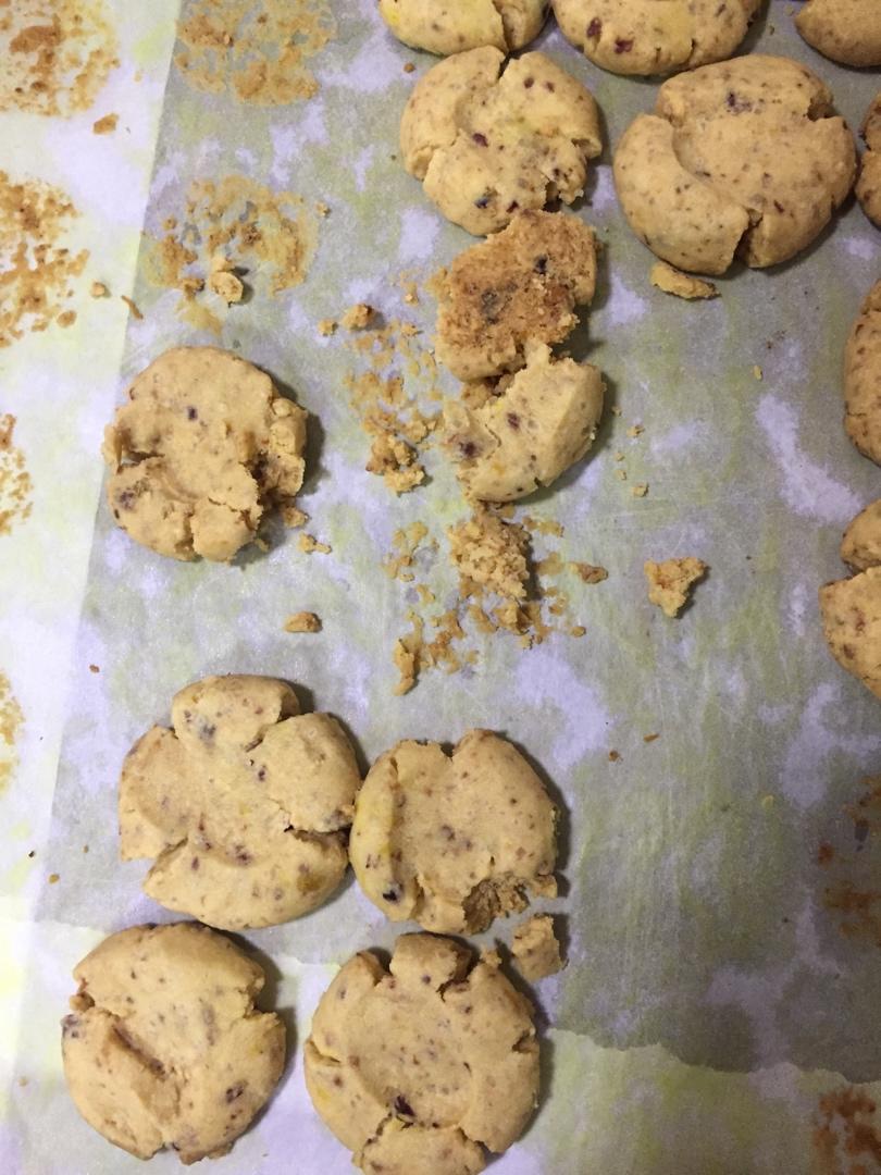 放三天还是酥掉渣的玛格丽特小饼干（蔓越莓版）——SURE 蒸汽小烤箱