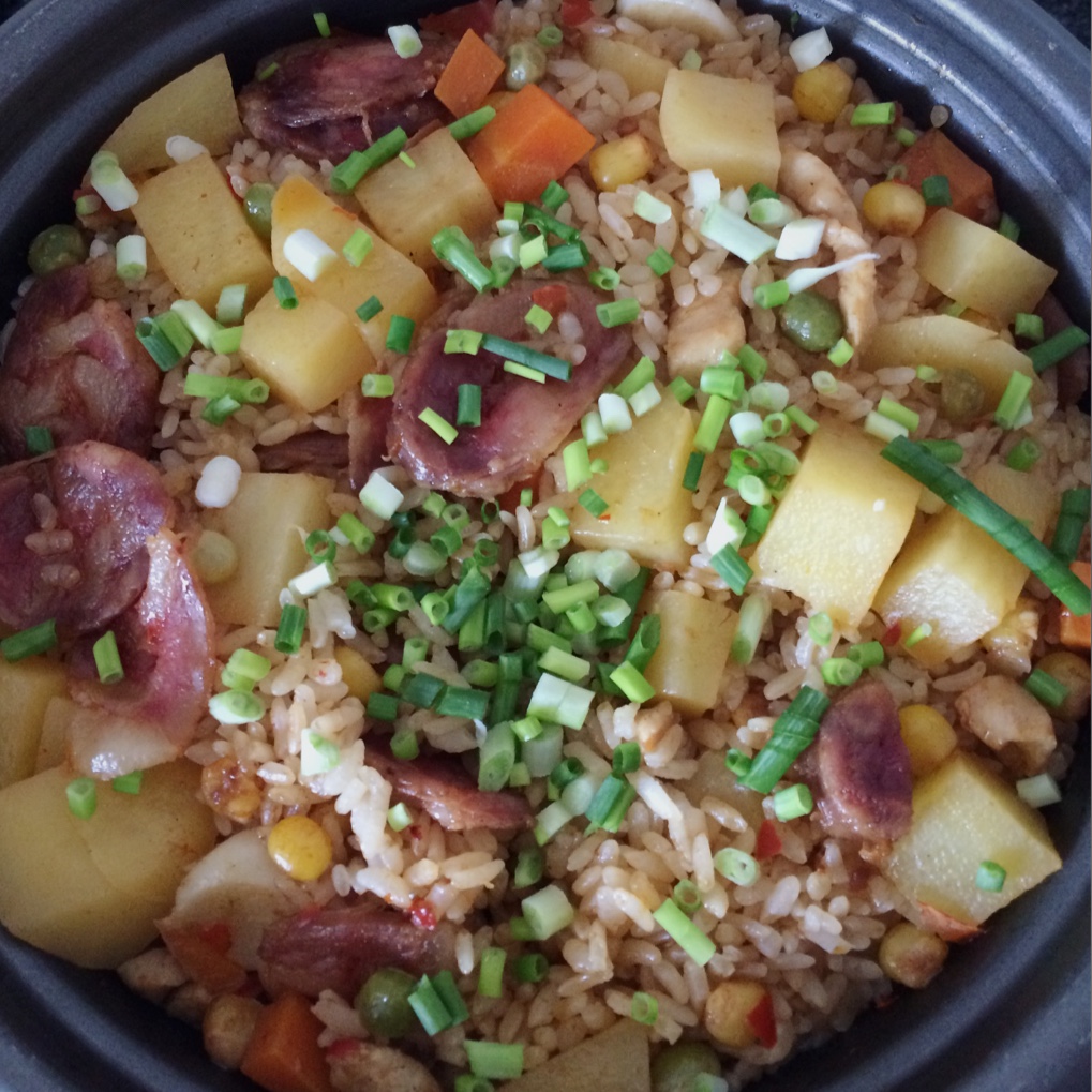 土豆焖饭（电饭锅版）