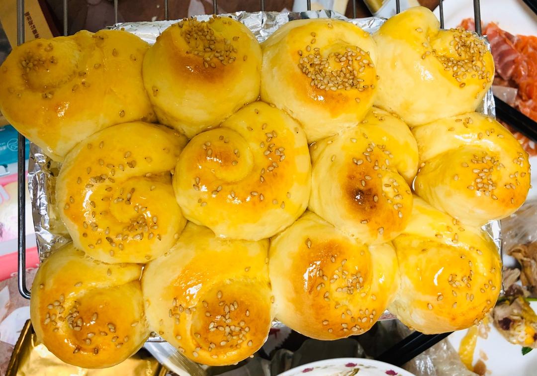 脆底蜂蜜小面包