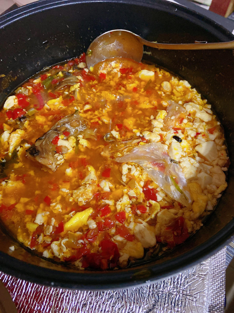 好吃到不能停的剁椒豆腐。