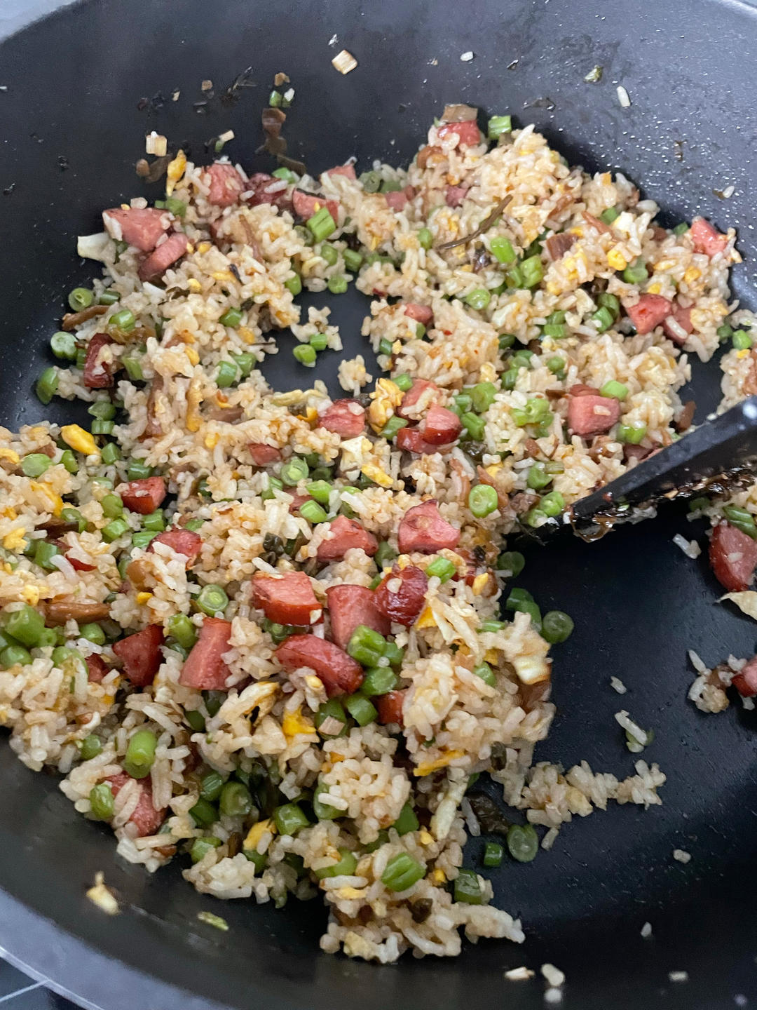 留学生菜谱-外婆菜炒饭