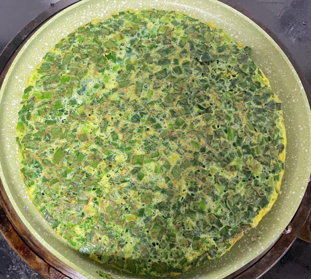 韭菜鸡蛋饼