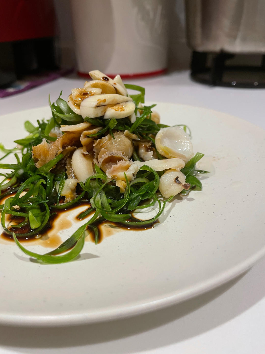 葱油鲍鱼片