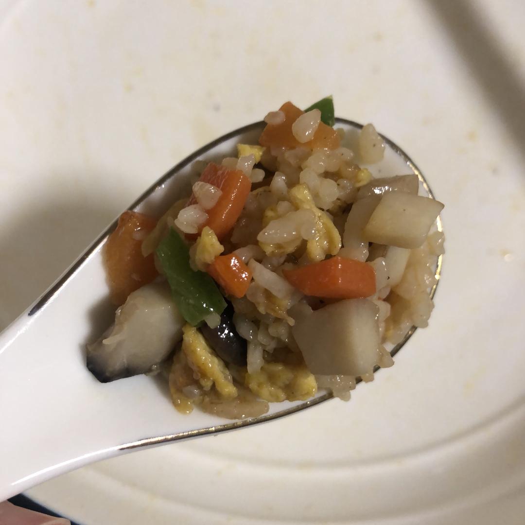 孜然杏鲍菇炒饭